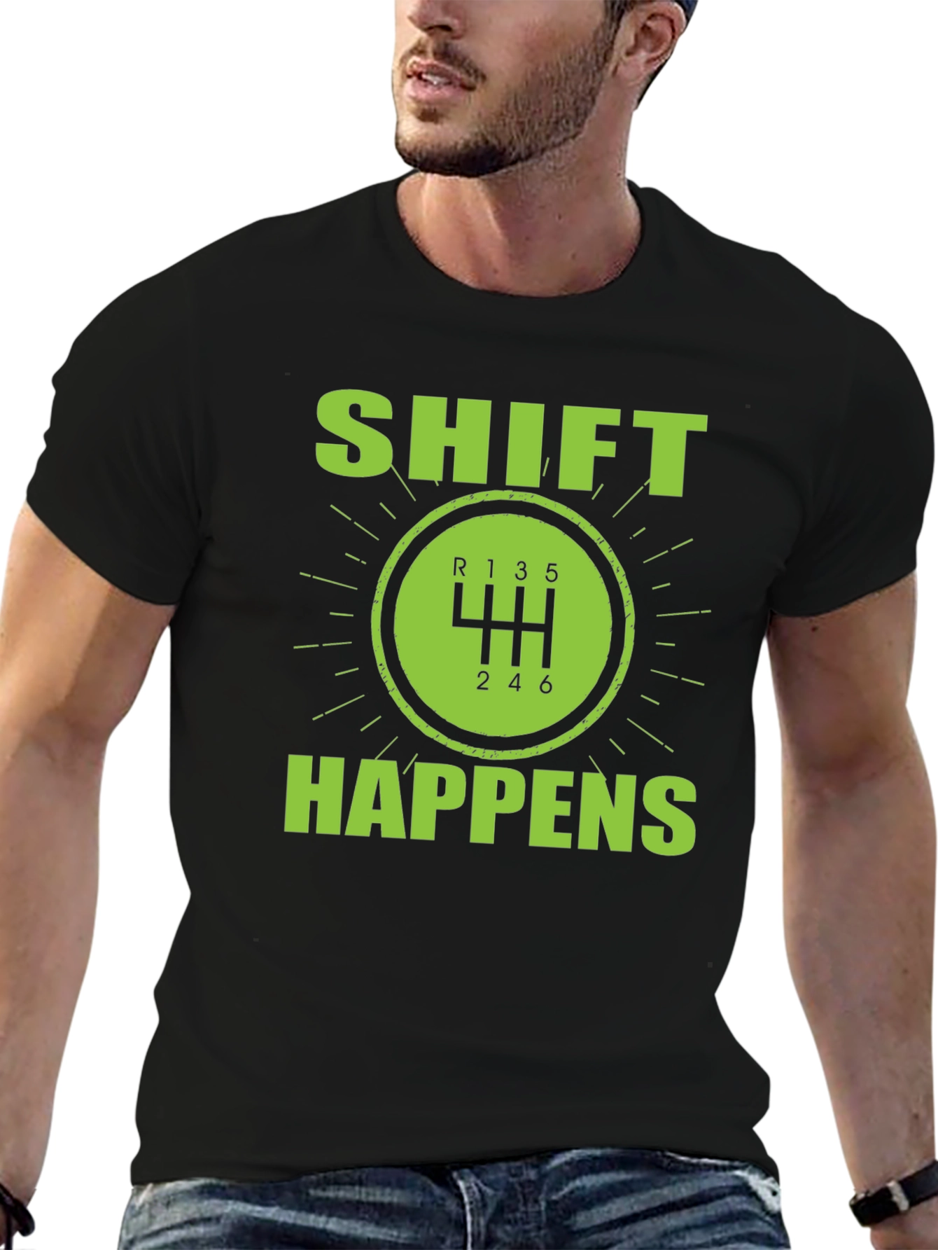 Shift Happens Manual Transmission T-Shirt