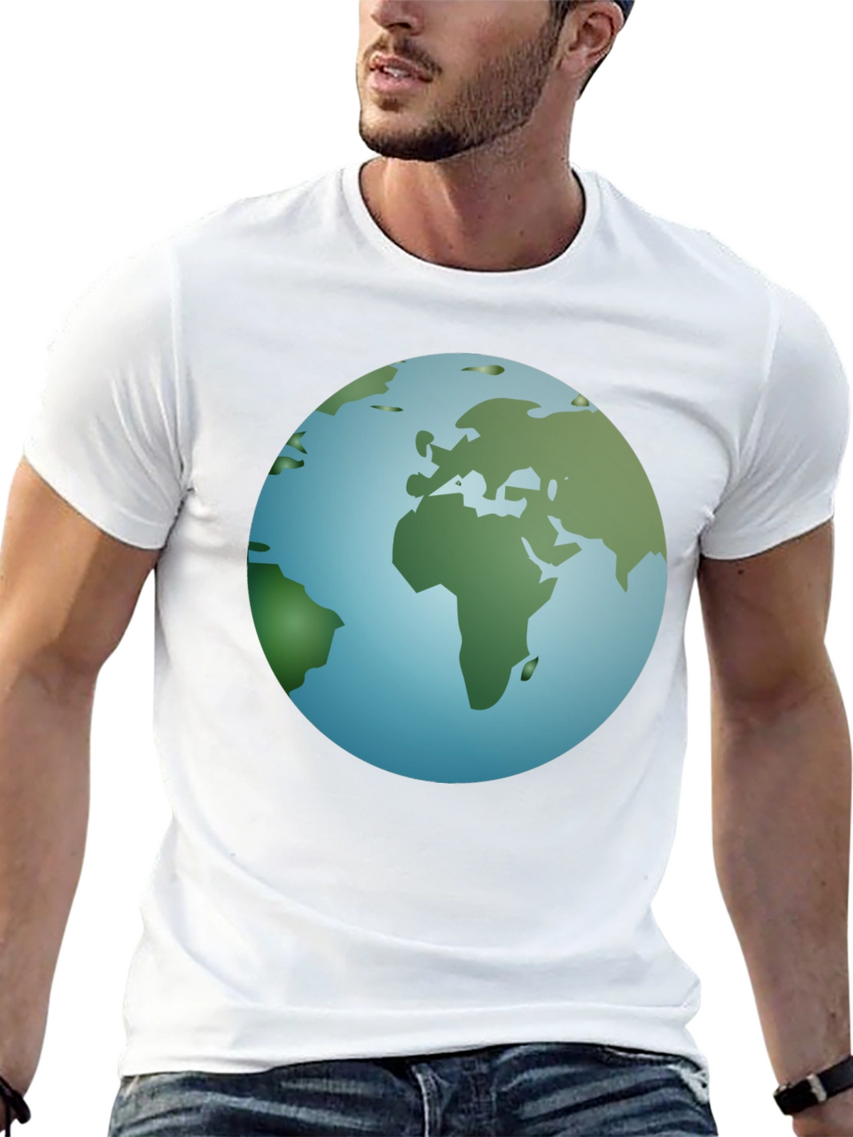 Earth Graphic Tee - Global Awareness Shirt