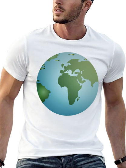 Earth Graphic Tee - Global Awareness Shirt