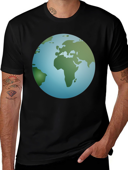 Earth Graphic Tee - Global Awareness Shirt