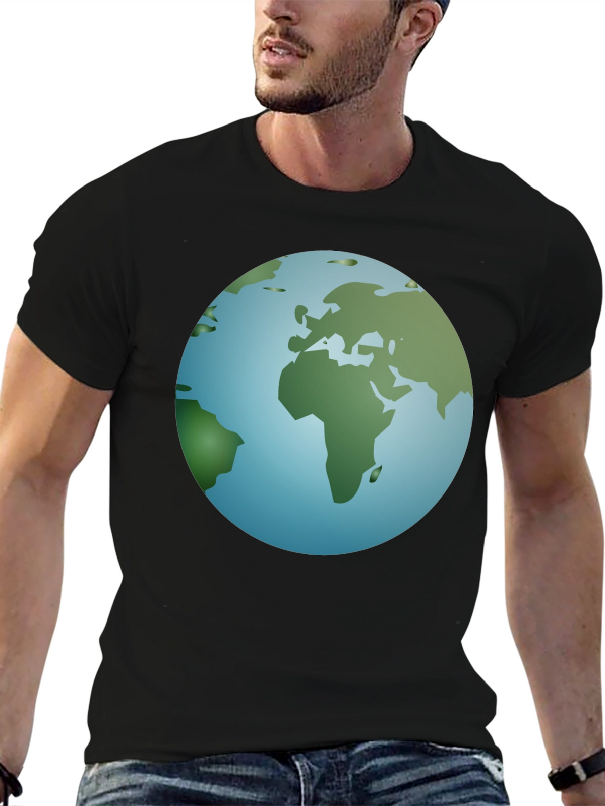 Earth Graphic Tee - Global Awareness Shirt