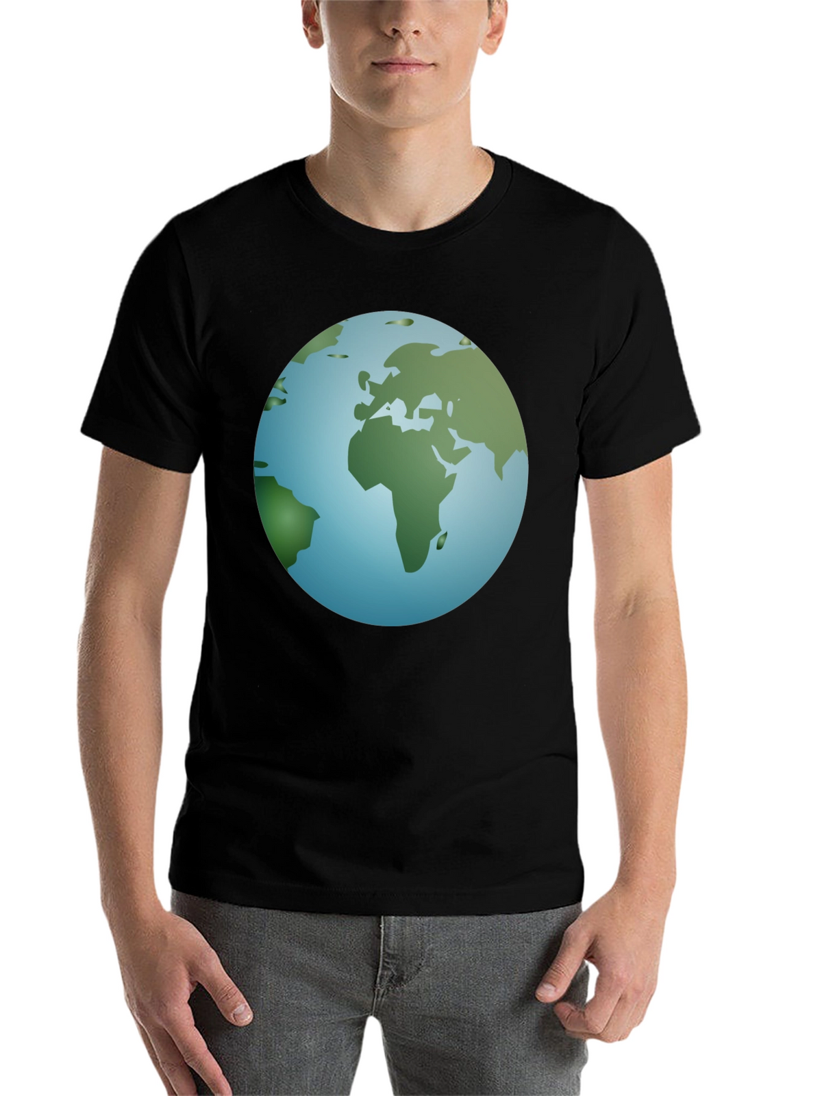 Earth Graphic Tee - Global Awareness Shirt