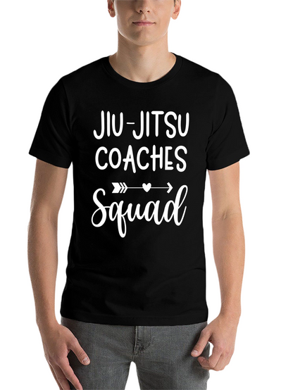 Jiu-Jitsu Coaches Squad Graphic T-Shirt
