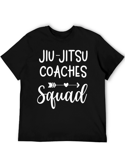 Jiu-Jitsu Coaches Squad Graphic T-Shirt