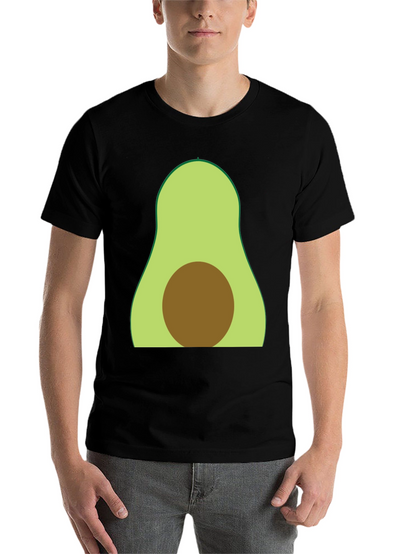 Avocado Graphic Tee - Soft Cotton Blend
