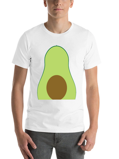 Avocado Graphic Tee - Soft Cotton Blend