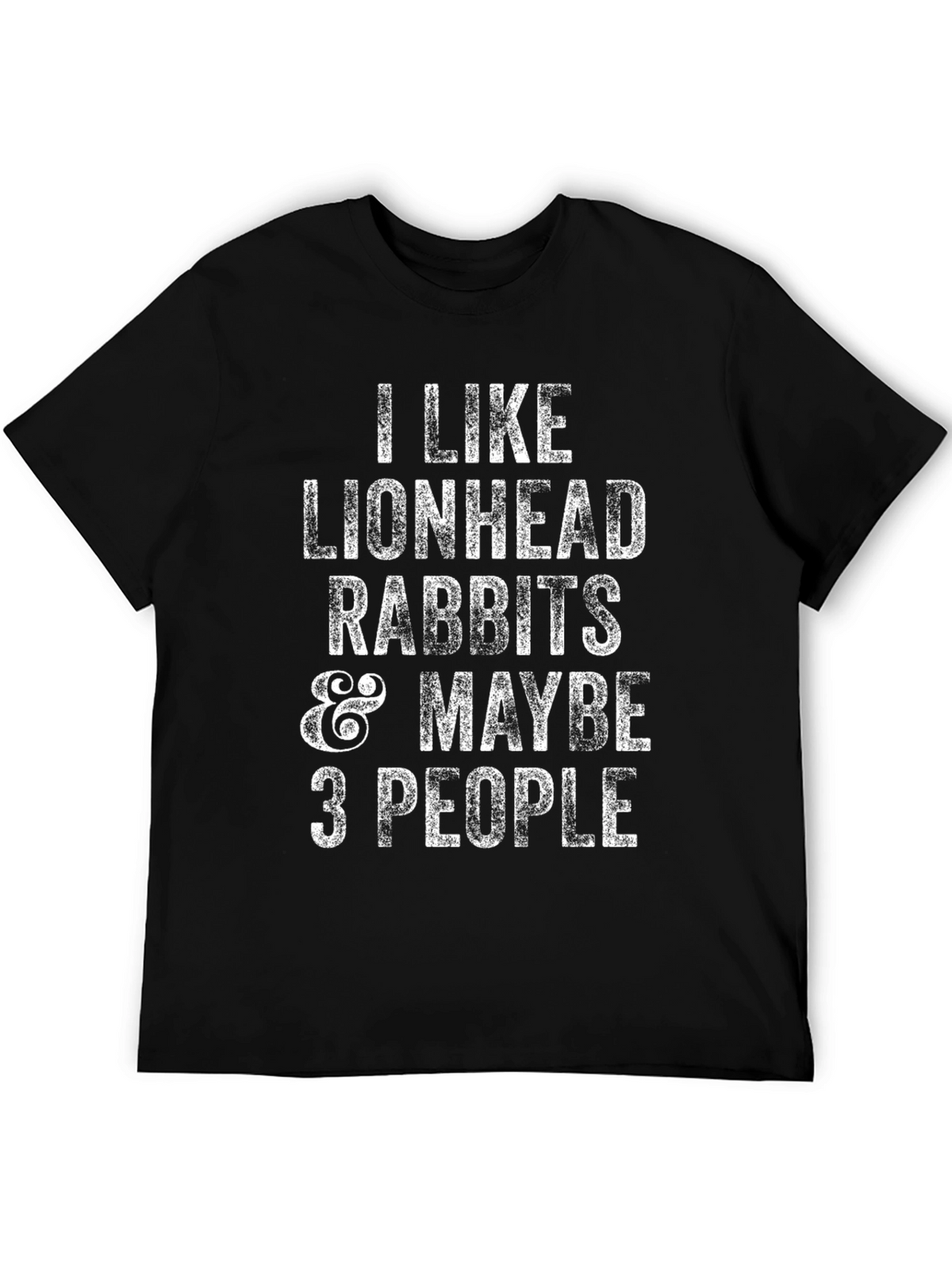 Lionhead Rabbits & Maybe 3 People Graphic T-Shirt