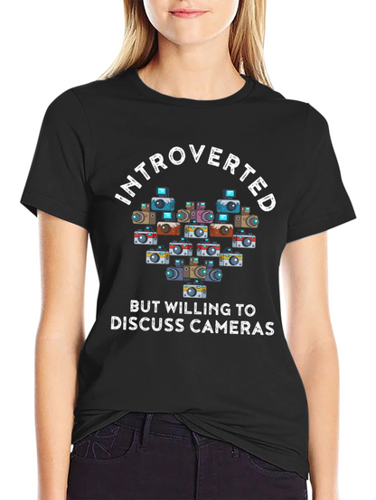 Introverted Camera Lover T-Shirt