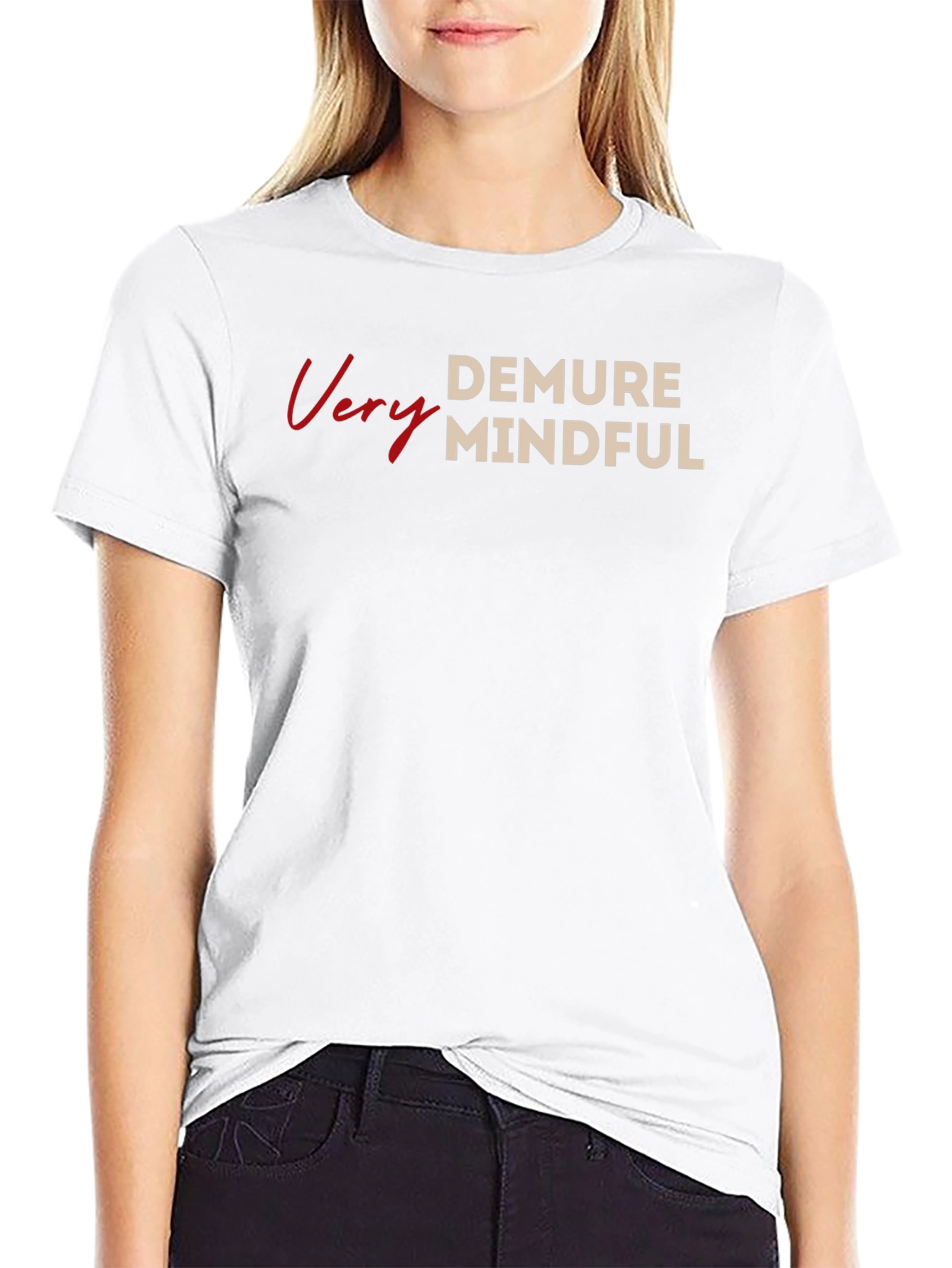 Very Demure Mindful Graphic Tee