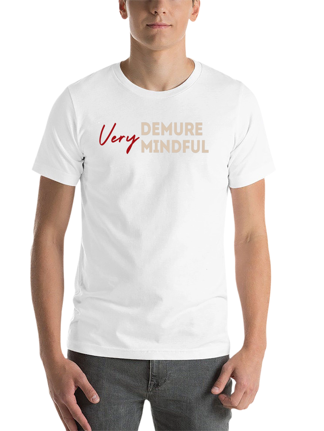 Very Demure Mindful Graphic Tee