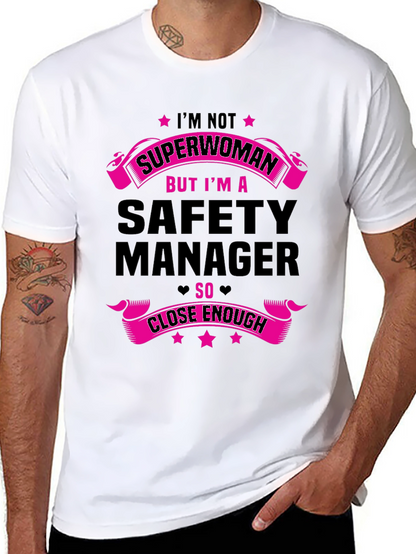 Safety Manager Superwoman Graphic Tee