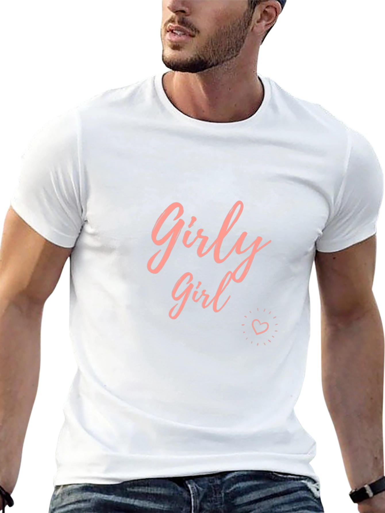 Girly Girl Graphic Tee - Trendy Womens Shirt
