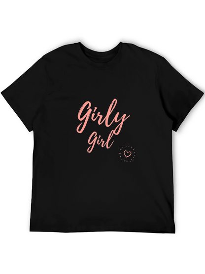 Girly Girl Graphic Tee - Trendy Womens Shirt