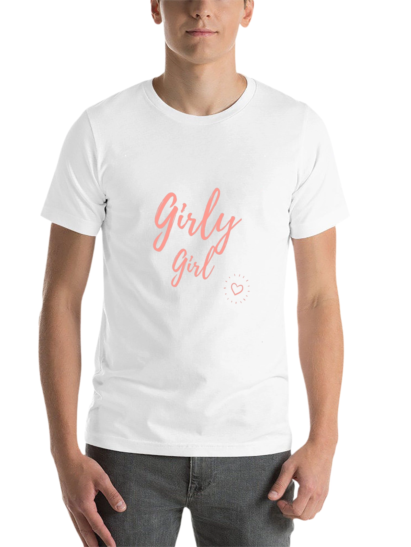 Girly Girl Graphic Tee - Trendy Womens Shirt
