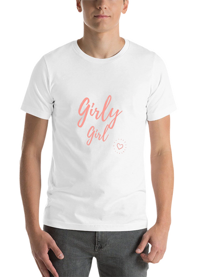 Girly Girl Graphic Tee - Trendy Womens Shirt