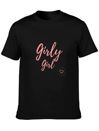Girly Girl Graphic Tee - Trendy Womens Shirt