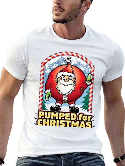 Pumped for Christmas Graphic Tee