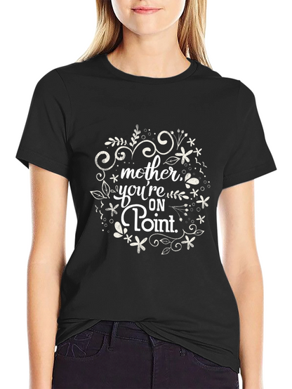 Mother Youre On Point Black Graphic Tee