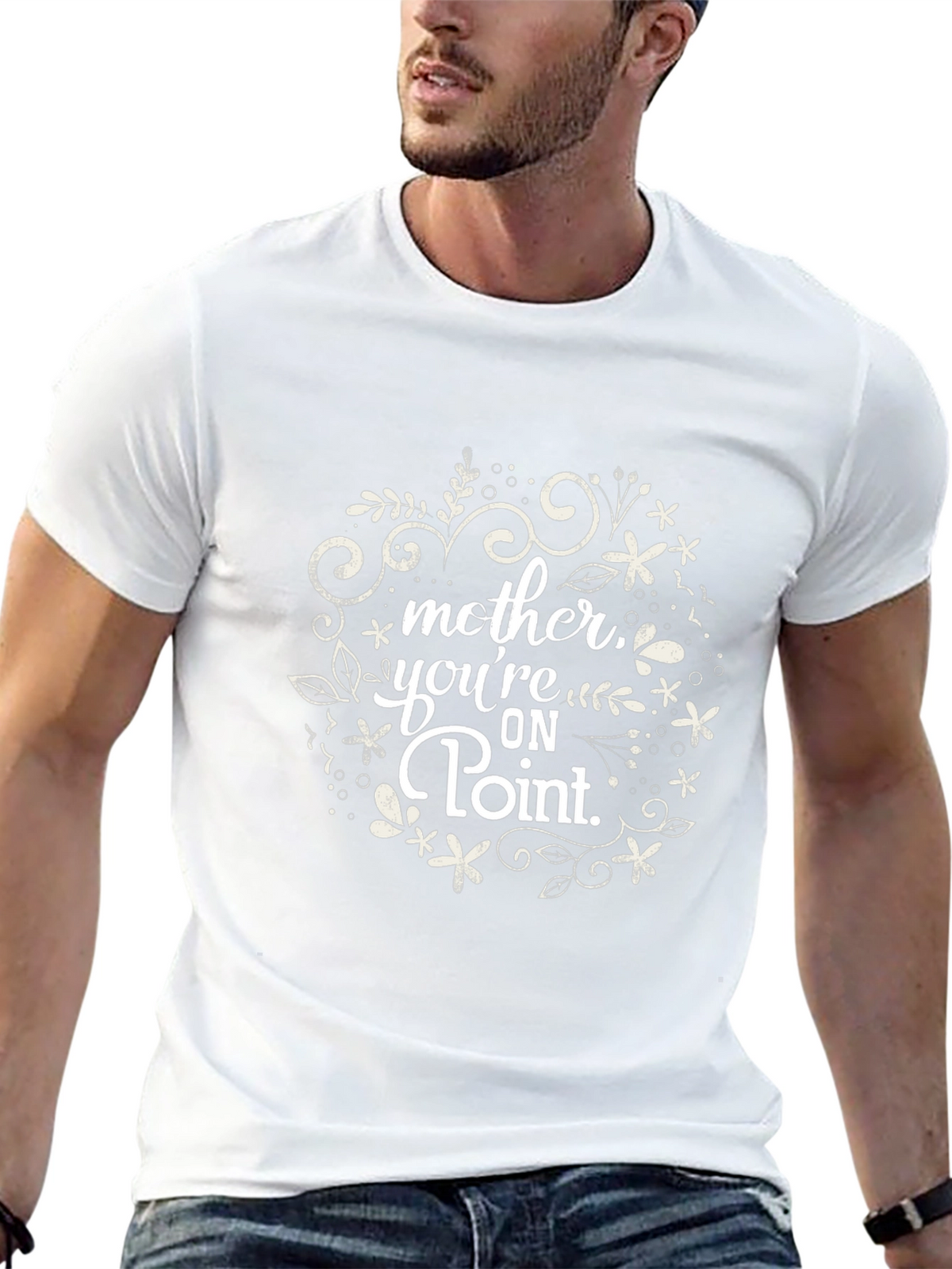 Mother Youre On Point Black Graphic Tee