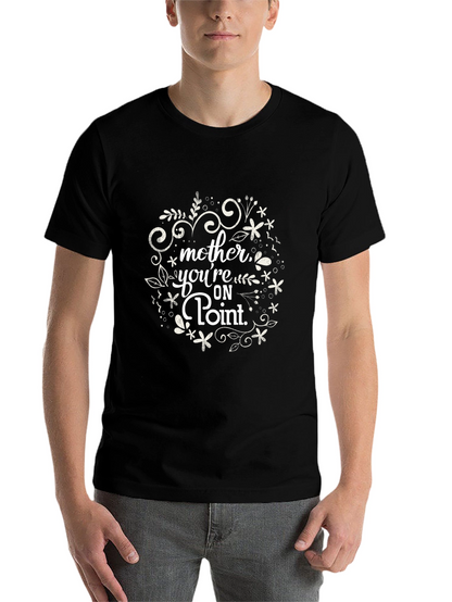 Mother Youre On Point Black Graphic Tee