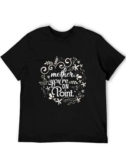 Mother Youre On Point Black Graphic Tee