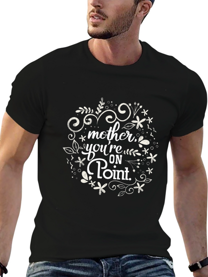 Mother Youre On Point Black Graphic Tee