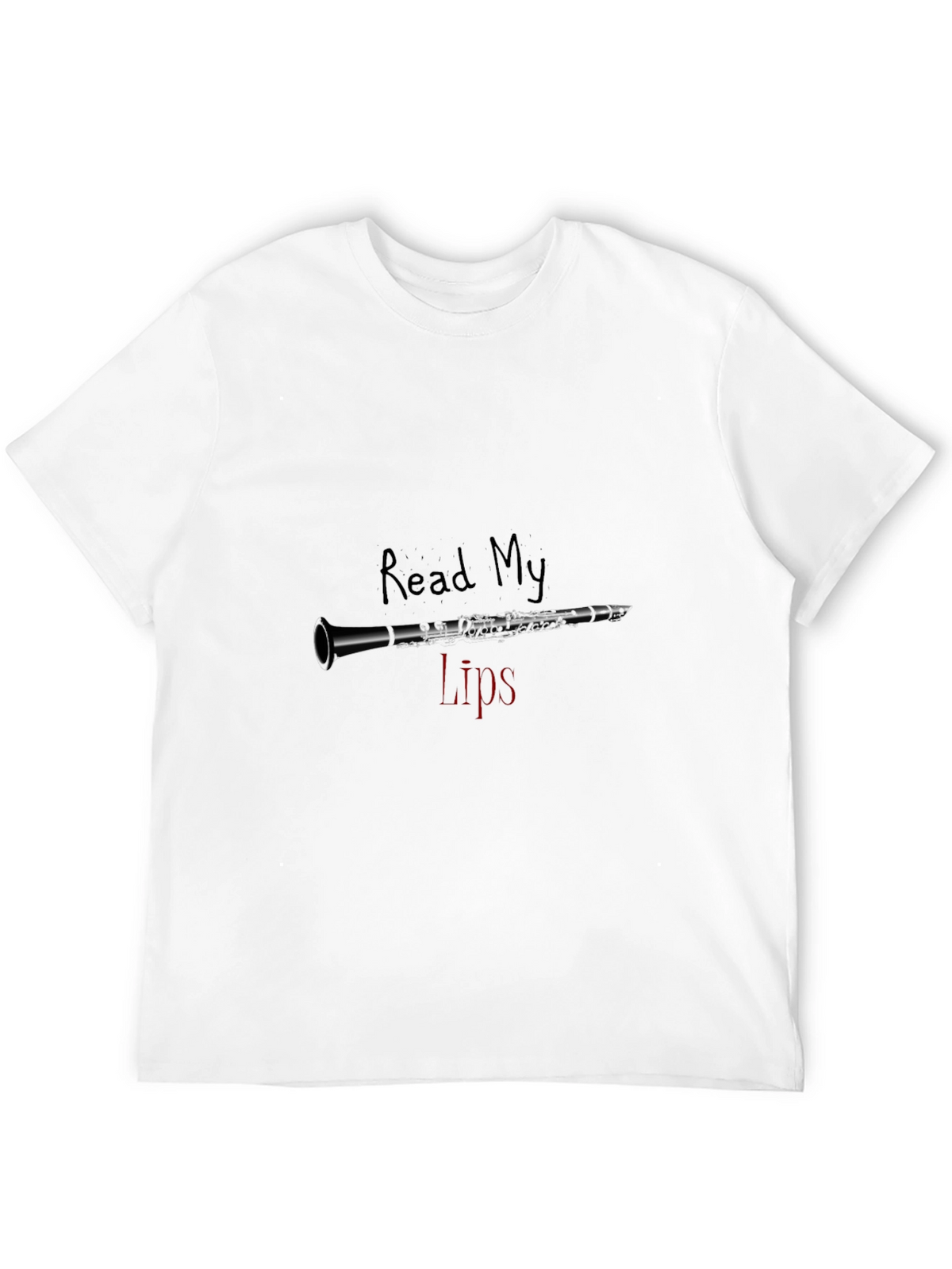 Read My Lips Clarinet T-Shirt