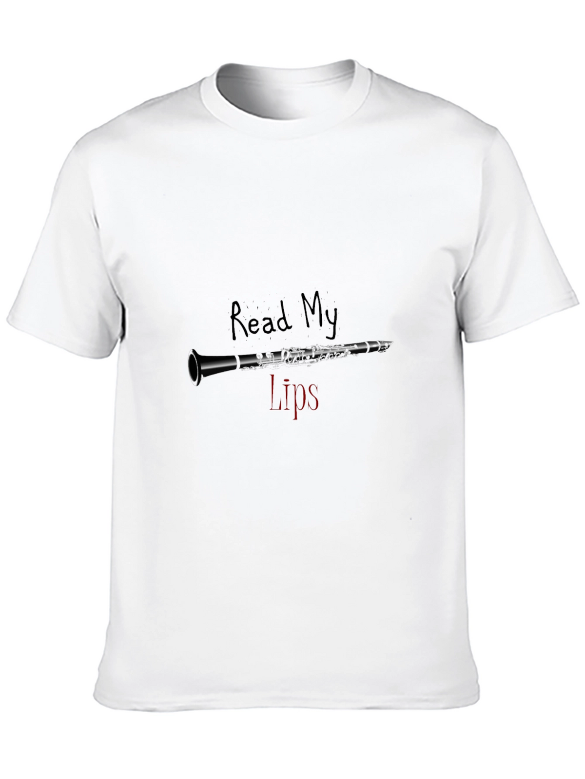 Read My Lips Clarinet T-Shirt