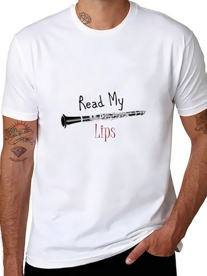 Read My Lips Clarinet T-Shirt