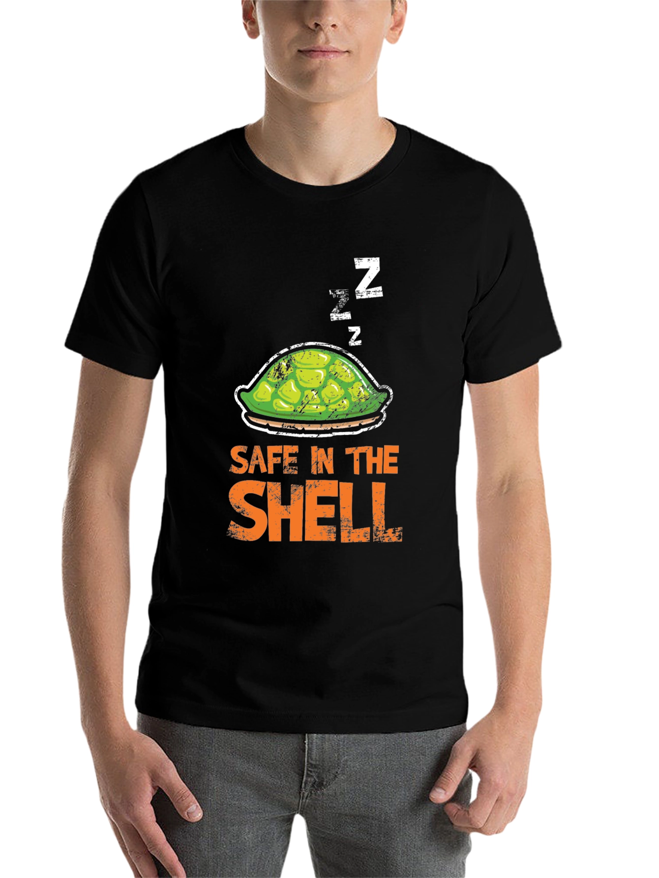 Safe in the Shell Turtle T-Shirt