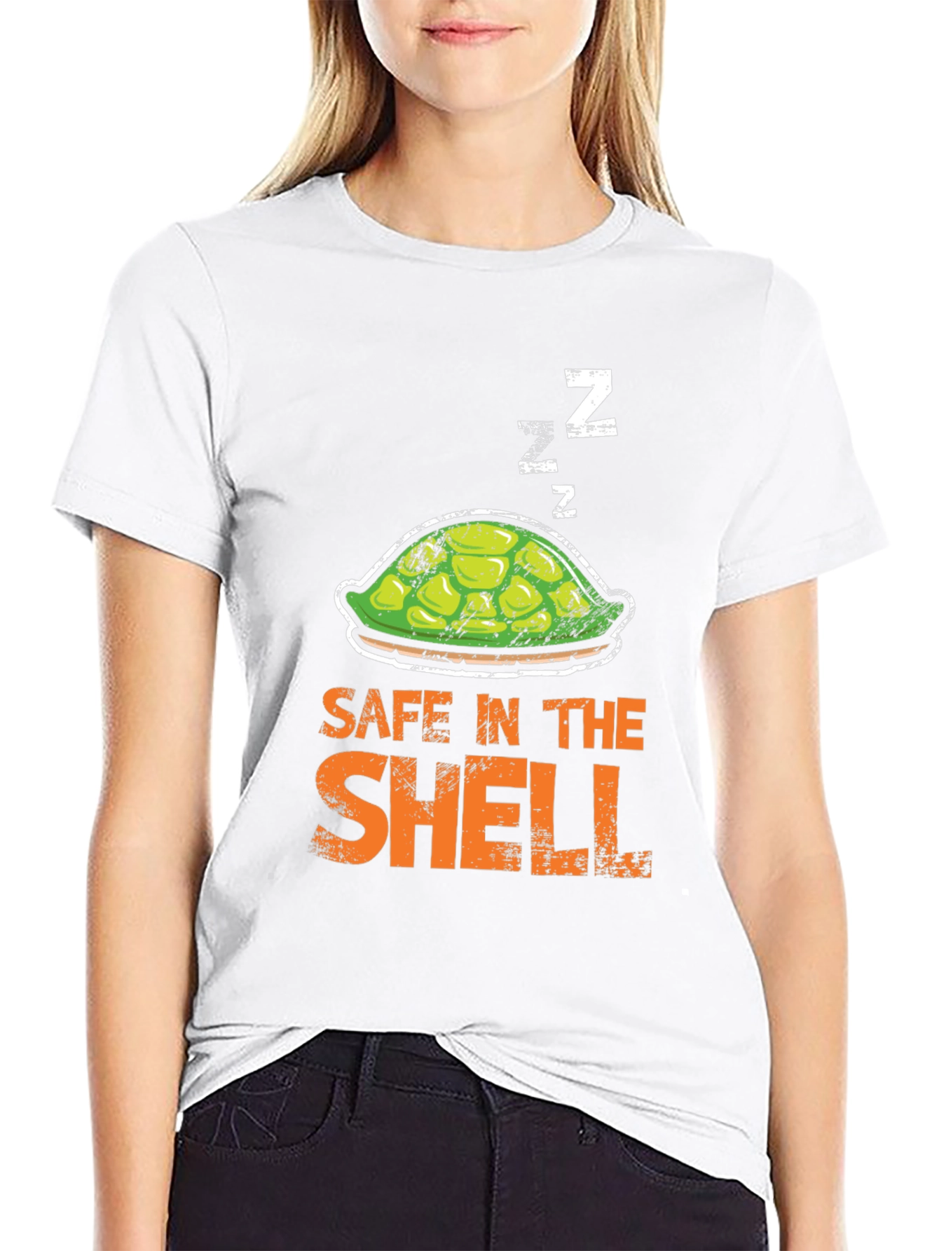 Safe in the Shell Turtle T-Shirt