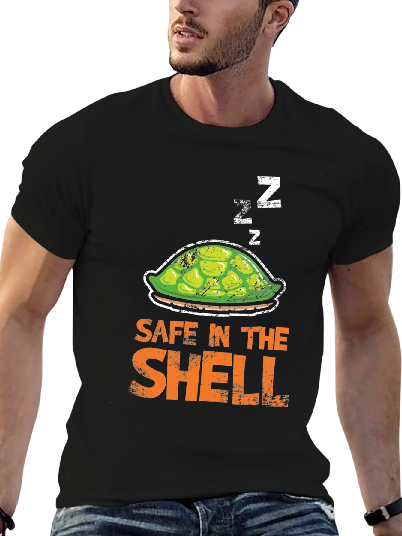 Safe in the Shell Turtle T-Shirt