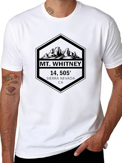Mt. Whitney T-Shirt - Sierra Nevada CA