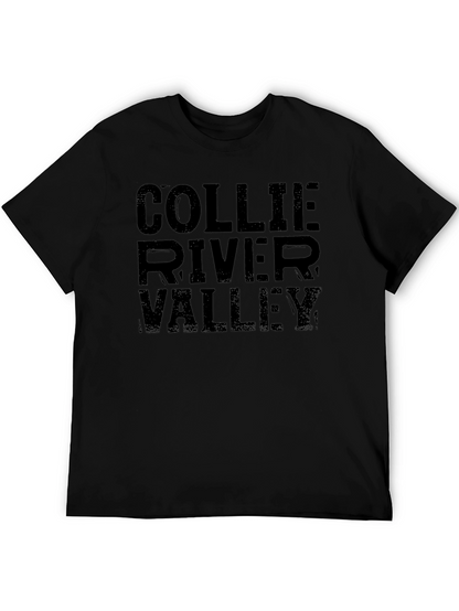 Collie River Valley Graphic Tee - Black