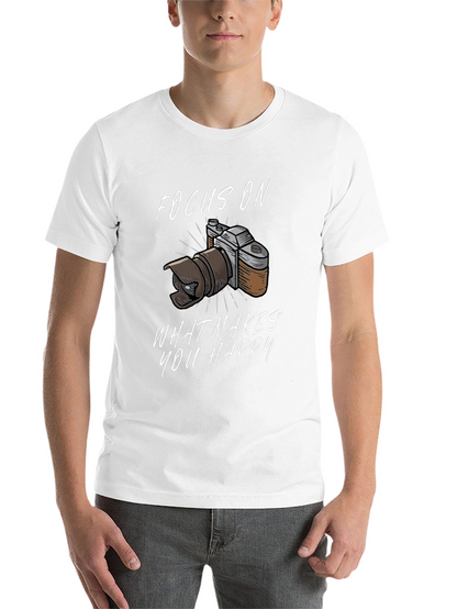 Focus On What Makes You Happy Graphic Tee