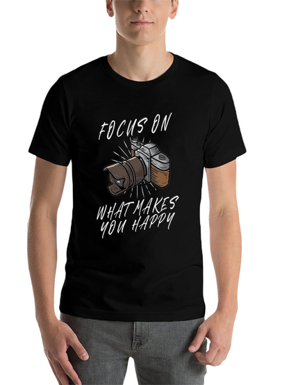 Focus On What Makes You Happy Graphic Tee