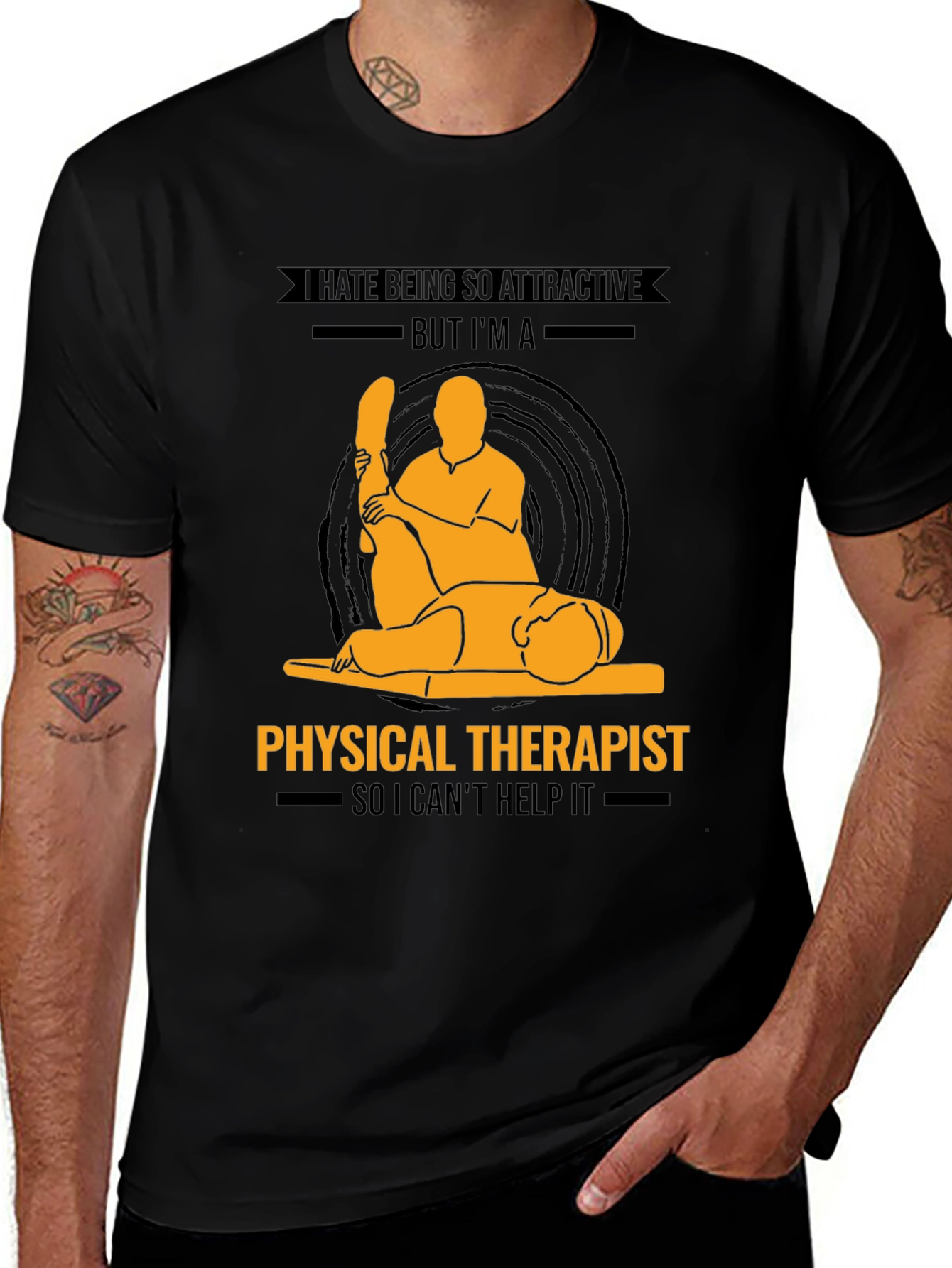 Physical Therapist Graphic T-Shirt - Funny Profession Tee
