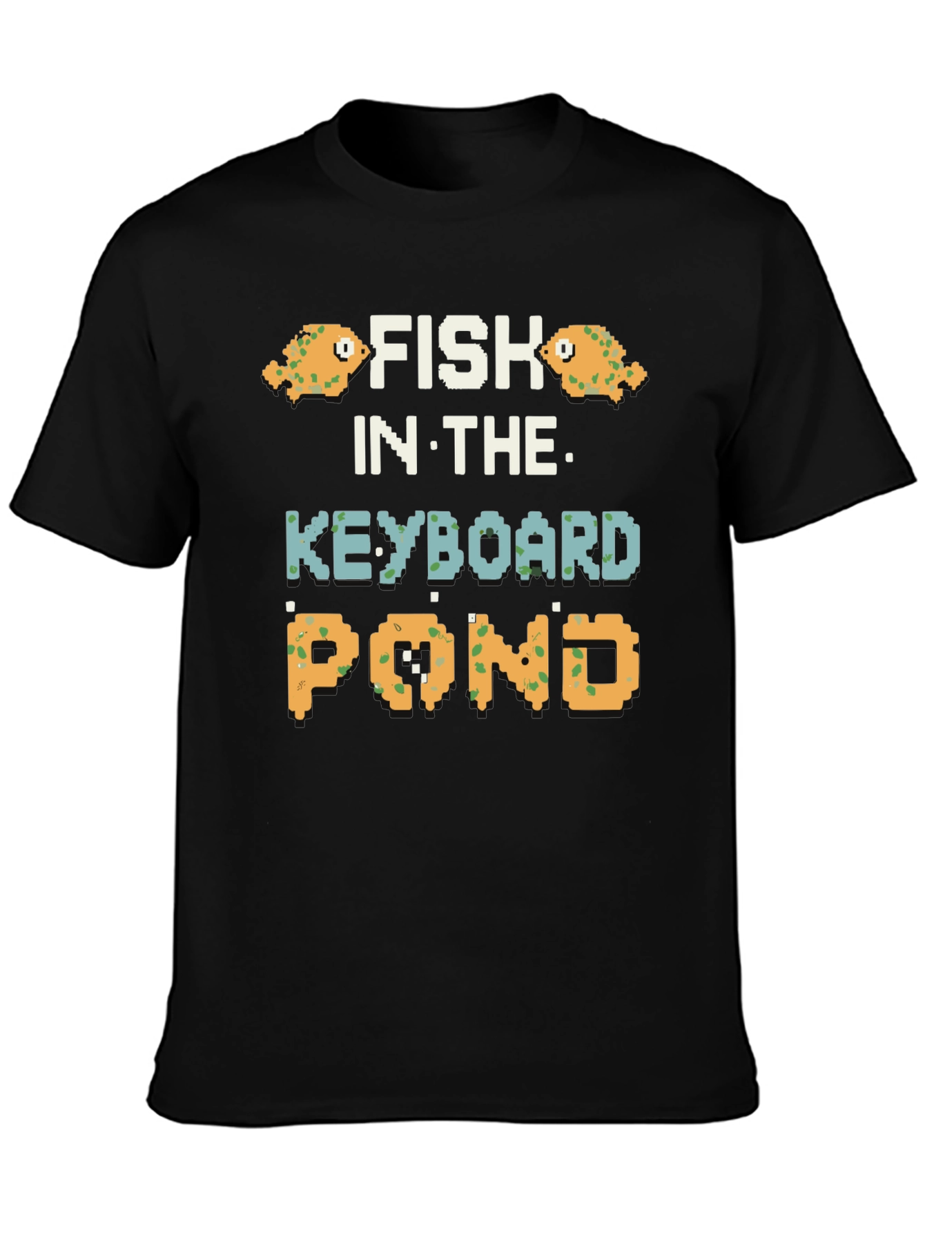 Fish in the Keyboard Pond Graphic Tee