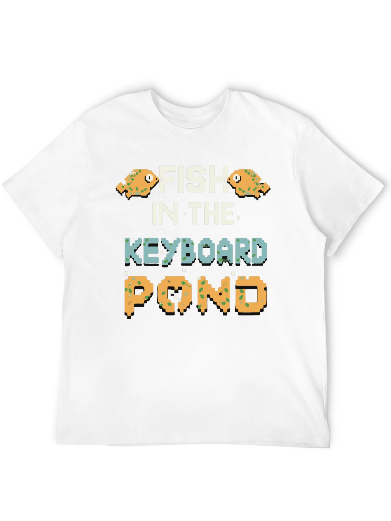Fish in the Keyboard Pond Graphic Tee