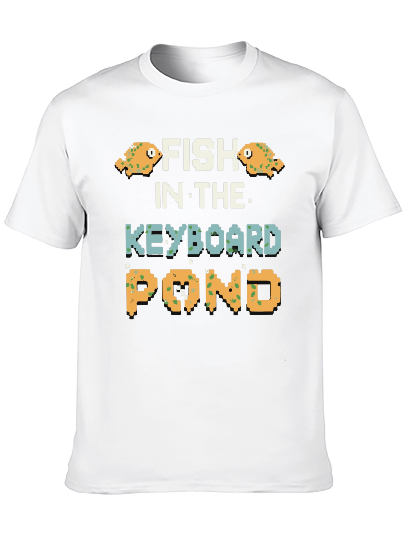 Fish in the Keyboard Pond Graphic Tee