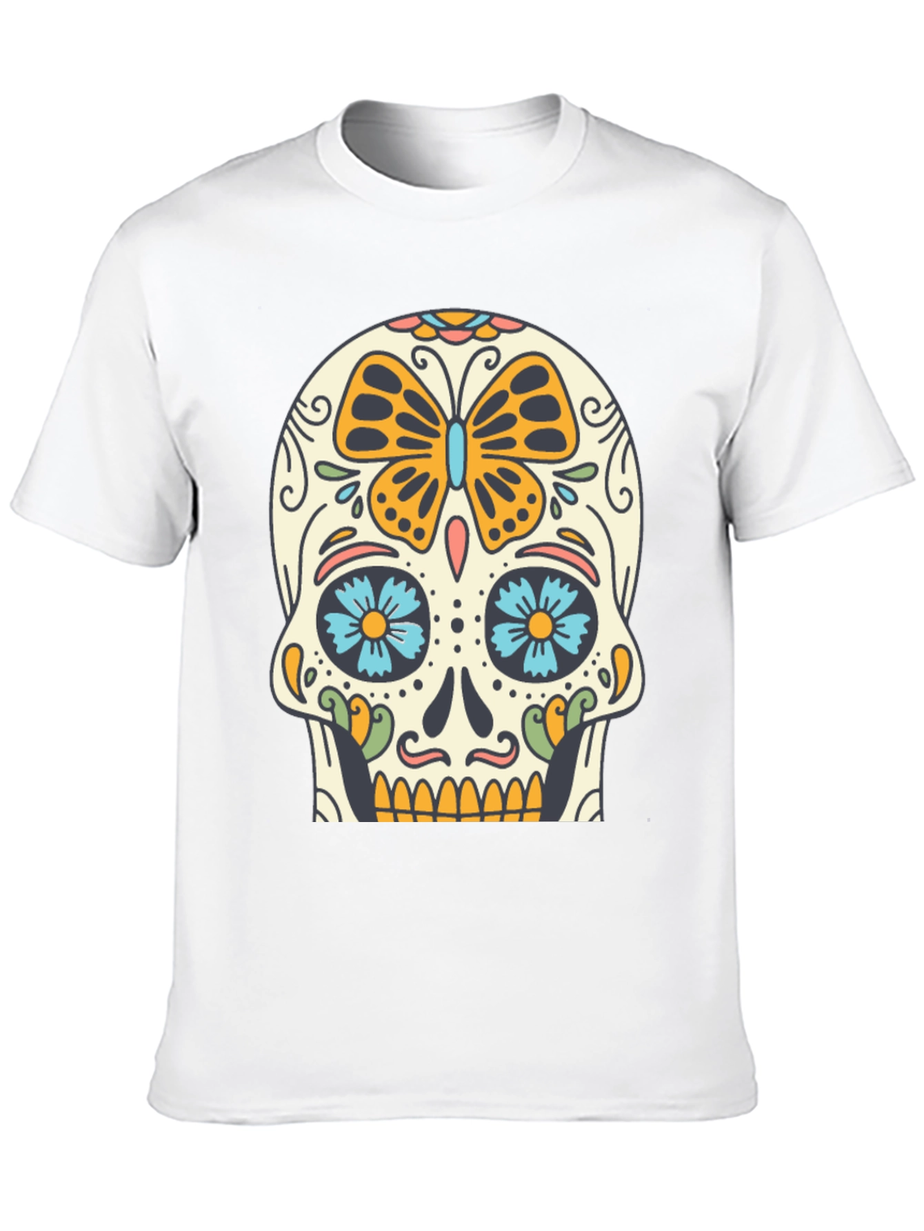 Sugar Skull T-Shirt - Day of the Dead Tee