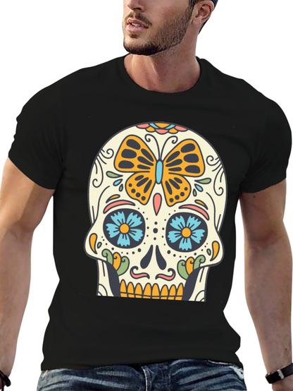 Sugar Skull T-Shirt - Day of the Dead Tee