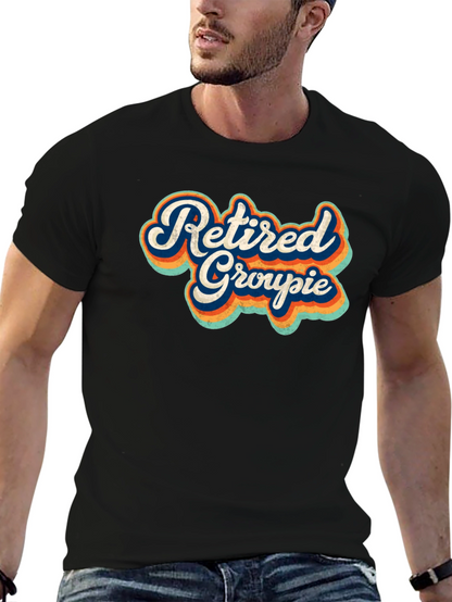 Retired Groupie Graphic Tee - Black