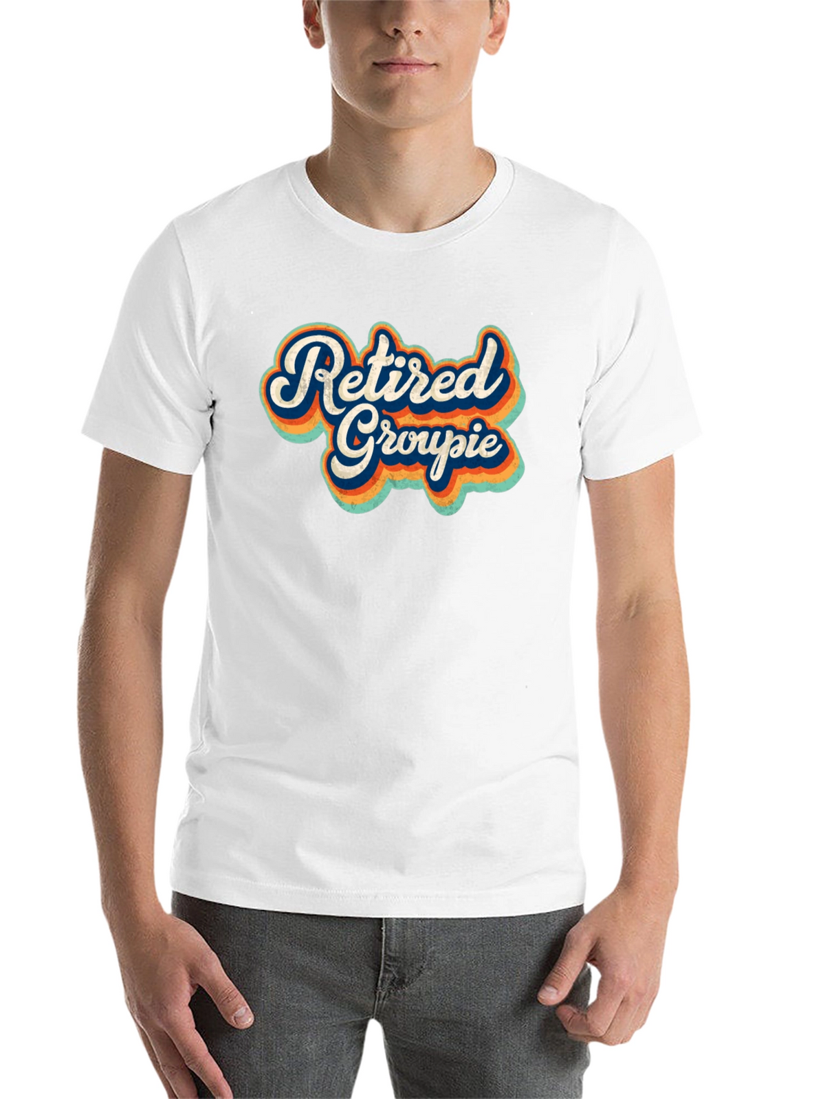 Retired Groupie Graphic Tee - Black