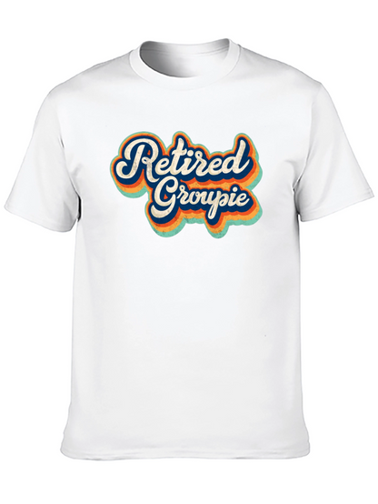 Retired Groupie Graphic Tee - Black