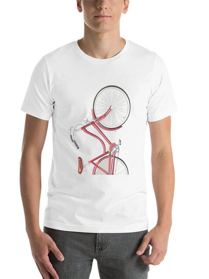 Stylish Bicycle Graphic T-Shirt - Unique Design