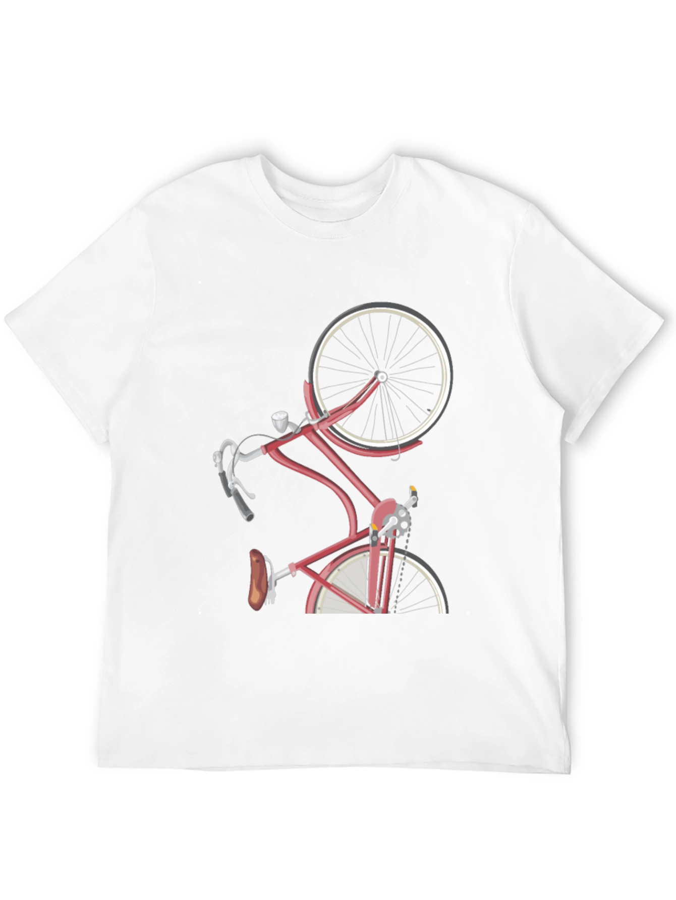 Stylish Bicycle Graphic T-Shirt - Unique Design