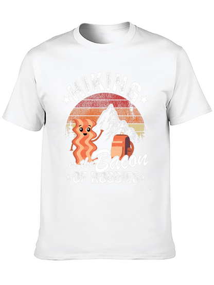 Hiking is the Bacon of Hobbies Graphic T-Shirt
