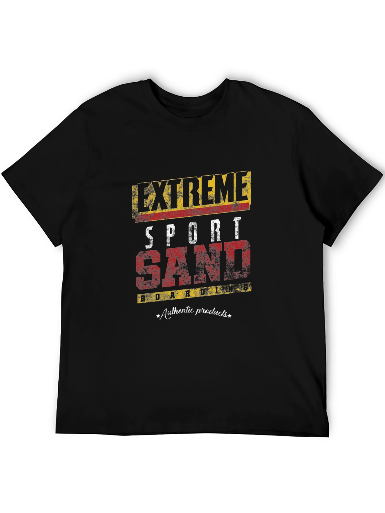 Extreme Sport Sand Boarding Graphic T-Shirt