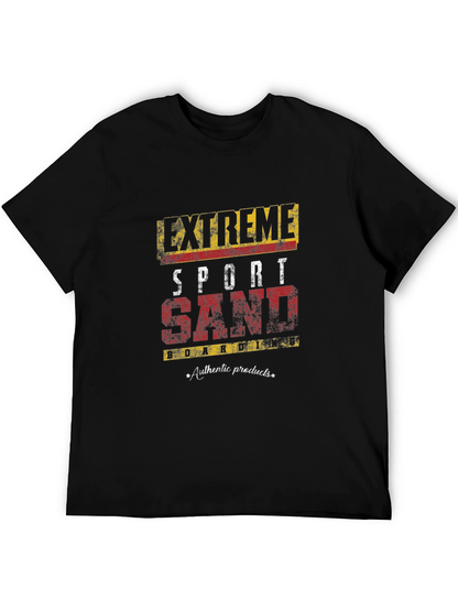 Extreme Sport Sand Boarding Graphic T-Shirt